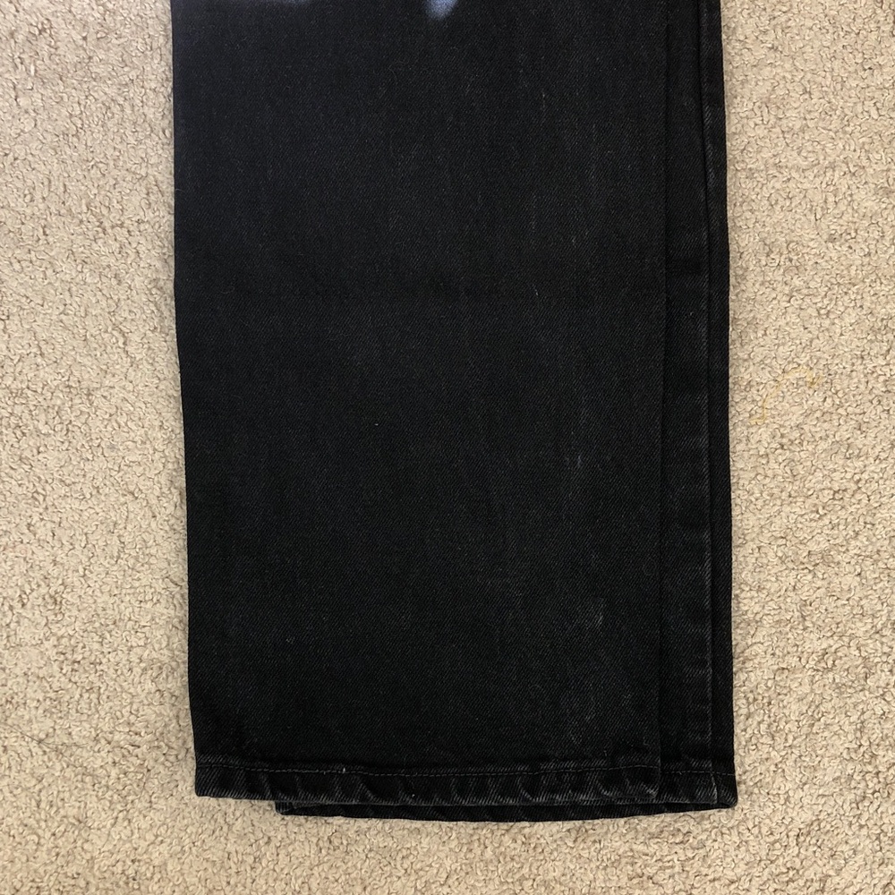 Wrangler Men’s Black Straight Jeans - Picture 4 of 7